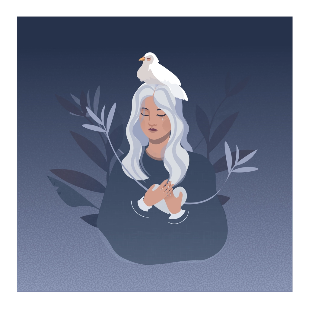 Peace Girl illustration